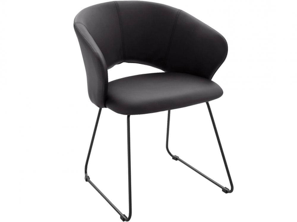 Danish Style Jedálenská stolička Pacif, čierna